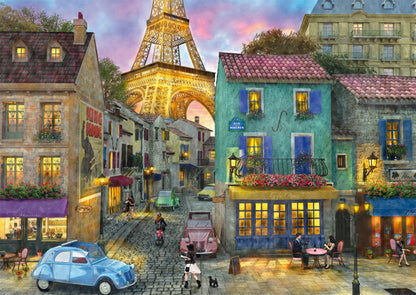 Shmidt - In the Streets of Paris - 1000 Piece Jigsaw Puzzle