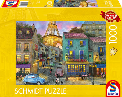 Shmidt - In the Streets of Paris - 1000 Piece Jigsaw Puzzle