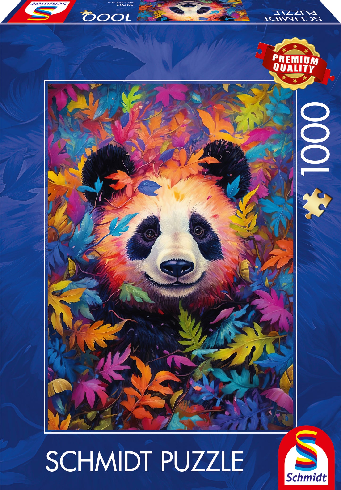 ** Pre-Order ** Shmidt - Panda Bear in the Rainbow Forest - 1000 Piece Jigsaw Puzzle