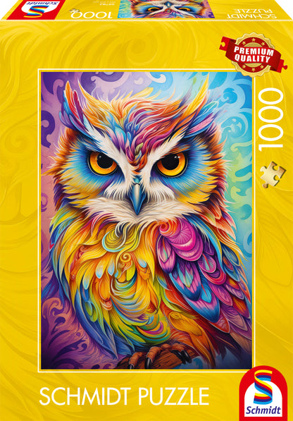 Shmidt - Owl in Parrot Dress - 1000 Piece Jigsaw Puzzle