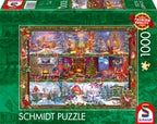 Merry Christmas Time – 1000 Piece Jigsaw Puzzle (Shmidt)