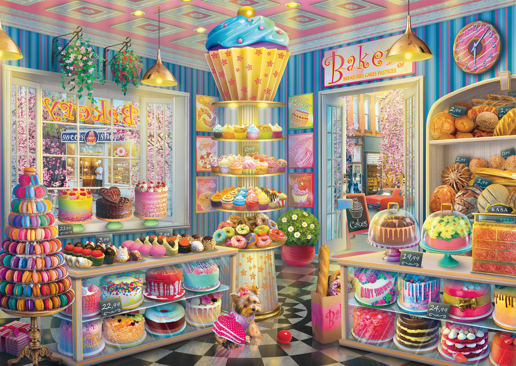 Colourful Bakery – 1000 Piece Jigsaw Puzzle (Shmidt)