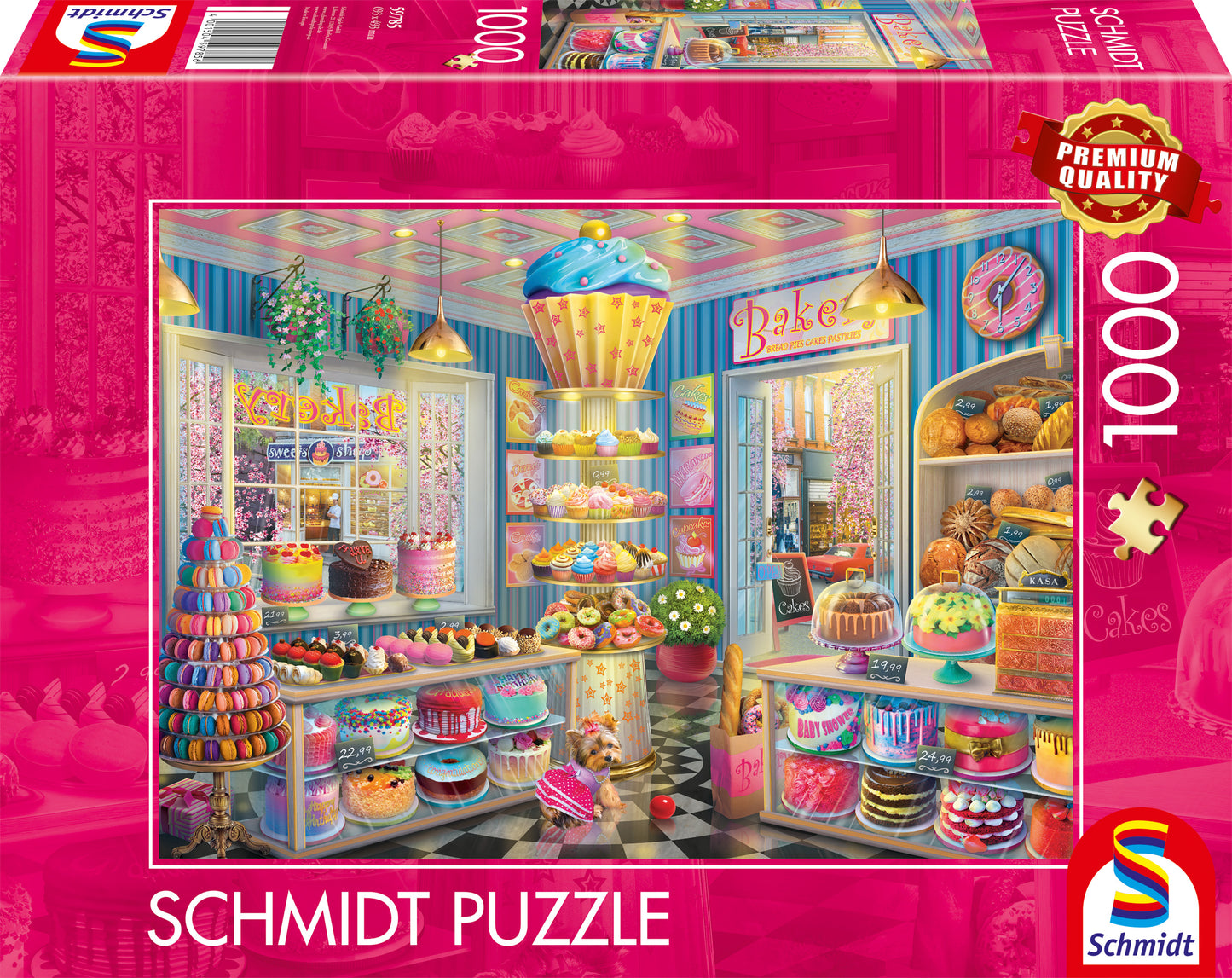 Shmidt - Colourful Bakery - 1000 Piece Jigsaw Puzzle