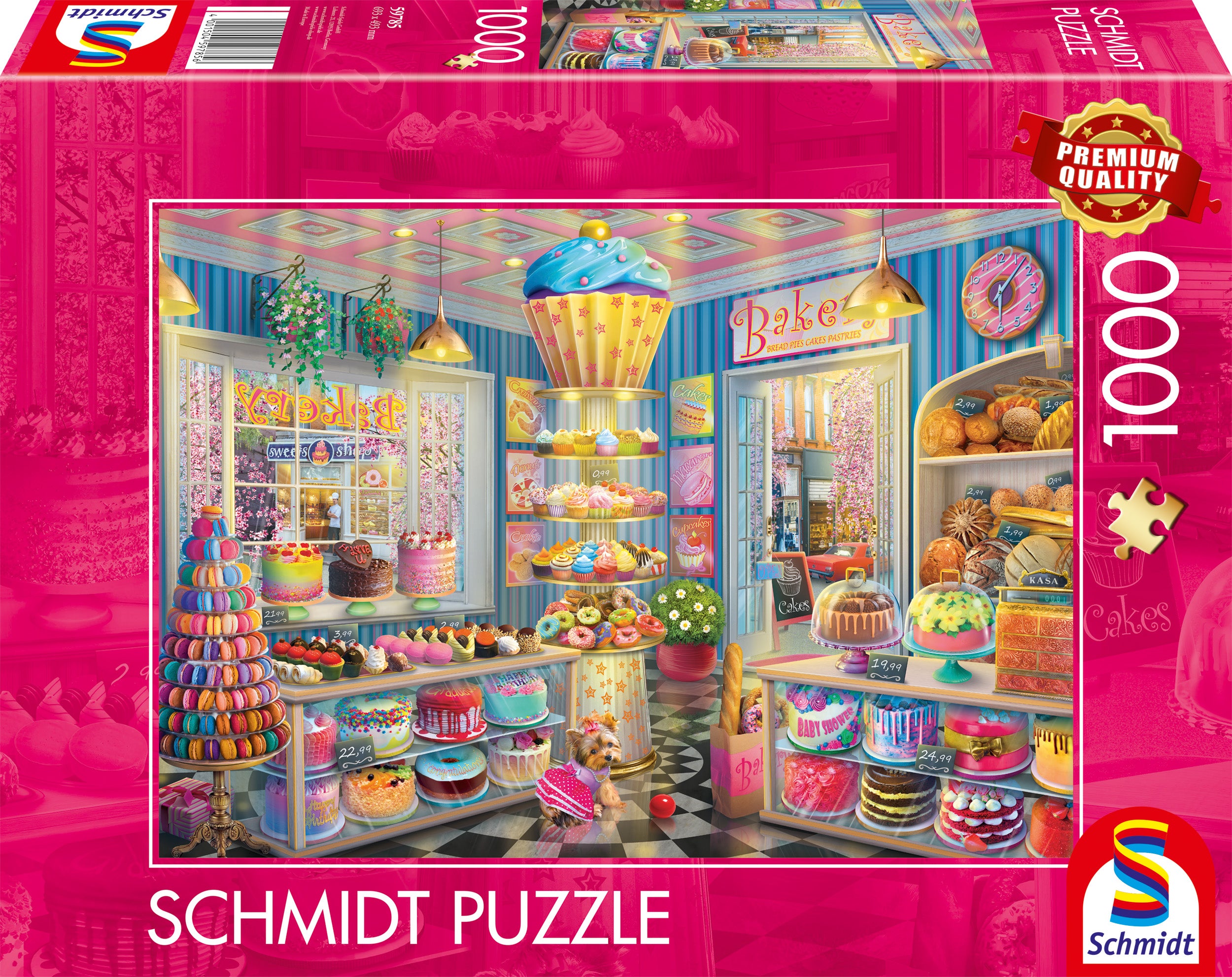 Colourful Bakery – 1000 Piece Jigsaw Puzzle (Shmidt)