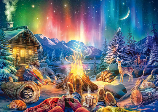 ** Pre-Order ** Shmidt - Campfire Romance under the Starry Sky - 1000 Piece Jigsaw Puzzle