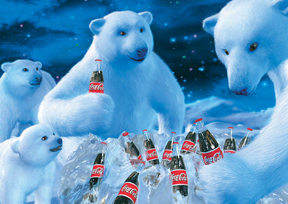 Artwork: Coca Cola Polar Bears – 1000 Piece Jigsaw Puzzle (Schmidt)