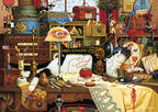 Artwork: Maggie the Messmaker by Charles Wysocki – 1000 Piece Jigsaw Puzzle (Schmidt)
