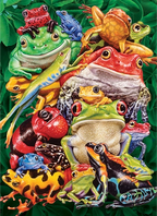 Frog Business - 1000 Piece Jigsaw Puzzle (Cobble Hill)