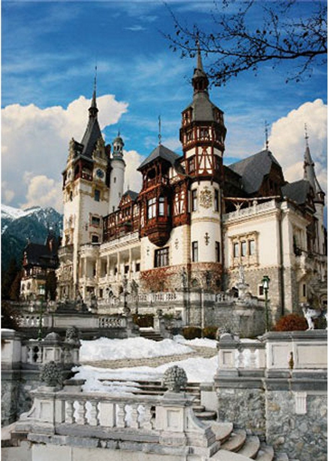 Artwork: Peles Castle: Romania – 1000 Piece Jigsaw Puzzle (Dtoys)