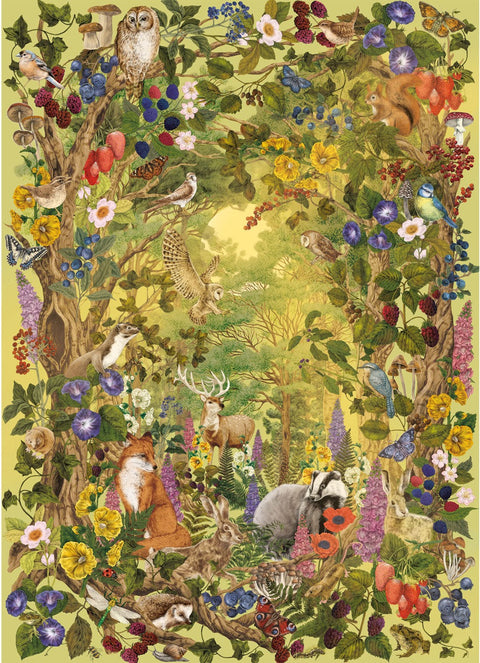 Artwork: The Art File: Sunlight Glade - 1000 Piece Jigsaw Puzzle (Gibsons)