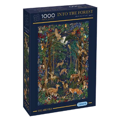 Gibsons - Into The Forest - 1000 Piece Jigsaw Puzzle