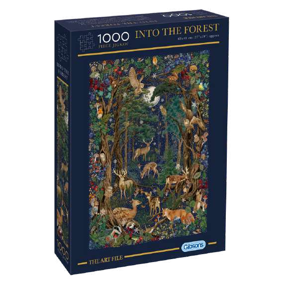 Into The Forest – 1000 Piece Jigsaw Puzzle (Gibsons)