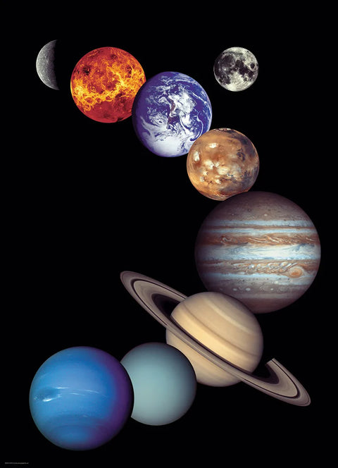 Artwork: Nasa Solar System – 1000 Piece Jigsaw Puzzle (Eurographics)