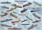 Artwork: World War II Warships – 1000 Piece Jigsaw Puzzle (Eurographics)