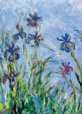 Artwork: Irises (Detail) by Claude Monet – 1000 Piece Jigsaw Puzzle (Eurographics)