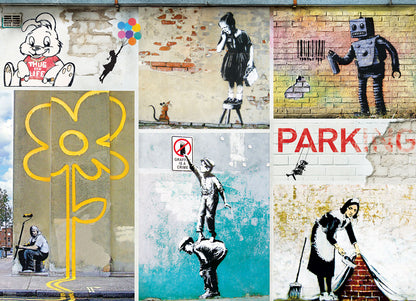 Eurographics - Banksy Street Art - 1000 Piece Jigsaw Puzzle