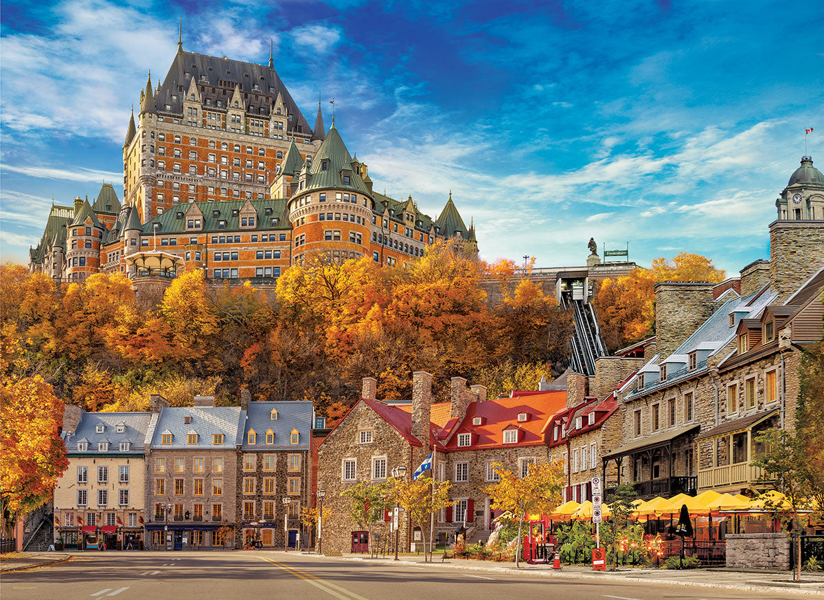 Eurographics - Quartier Petit Champlain, Quebec - 1000 Piece Jigsaw Puzzle