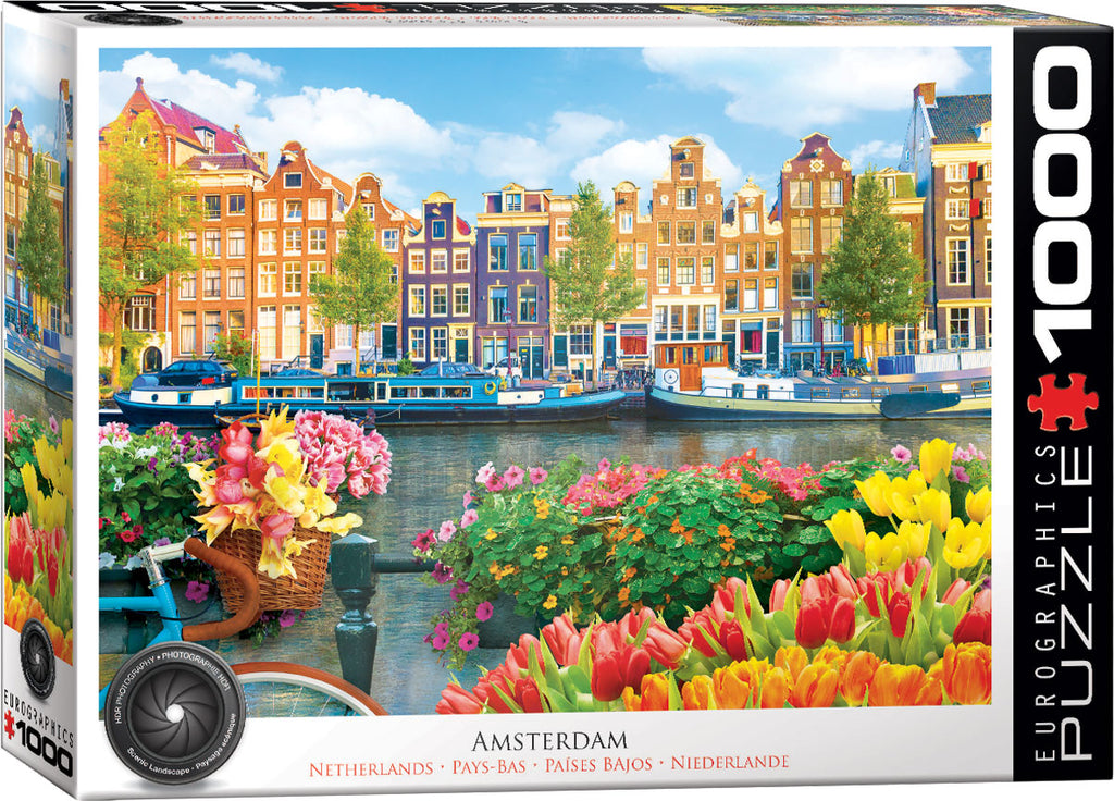 Amsterdam, Netherlands – 1000 Piece Jigsaw Puzzle (Eurographics)