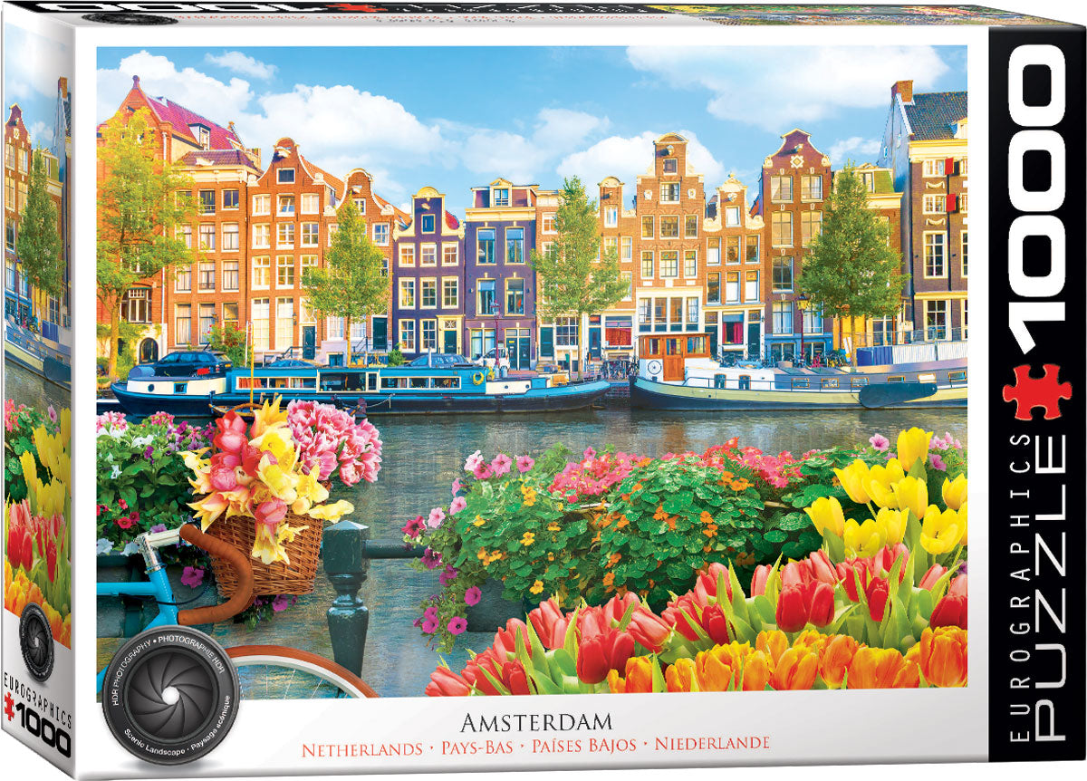 Amsterdam, Netherlands – 1000 Piece Jigsaw Puzzle (Eurographics)