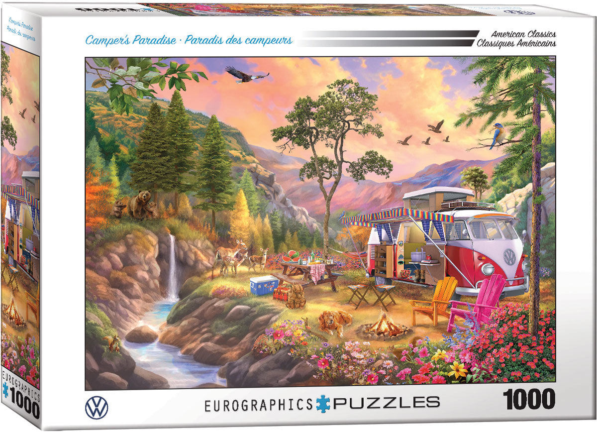 Camper’s Paradise – 1000 Piece Jigsaw Puzzle (Eurographics)