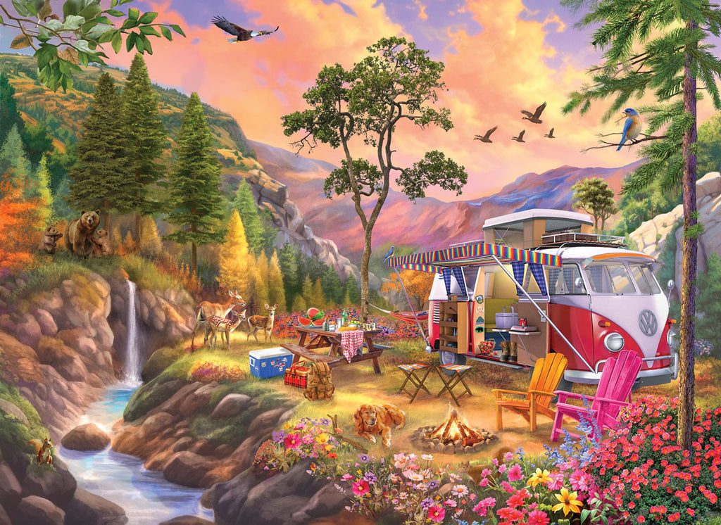 Camper’s Paradise – 1000 Piece Jigsaw Puzzle (Eurographics)