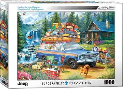 Eurographics - Loading the Jeep Wagoneer - 1000 Piece Jigsaw Puzzle