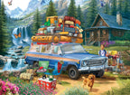 Loading the Jeep Wagoneer – 1000 Piece Jigsaw Puzzle (Eurographics)