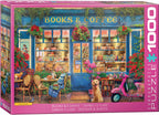 Books & Coffee – 1000 Piece Jigsaw Puzzle (Eurographics)