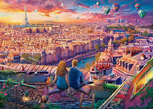 ** Pre-Order ** Eurographics - Paris Rooftop - 1000 Piece Jigsaw Puzzle