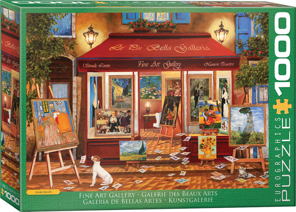 Fine Art Gallery – 1000 Piece Jigsaw Puzzle (Eurographics)