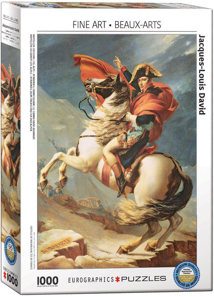 Eurographics - Napoleon Crossing the Alps - 1000 Piece Jigsaw Puzzle