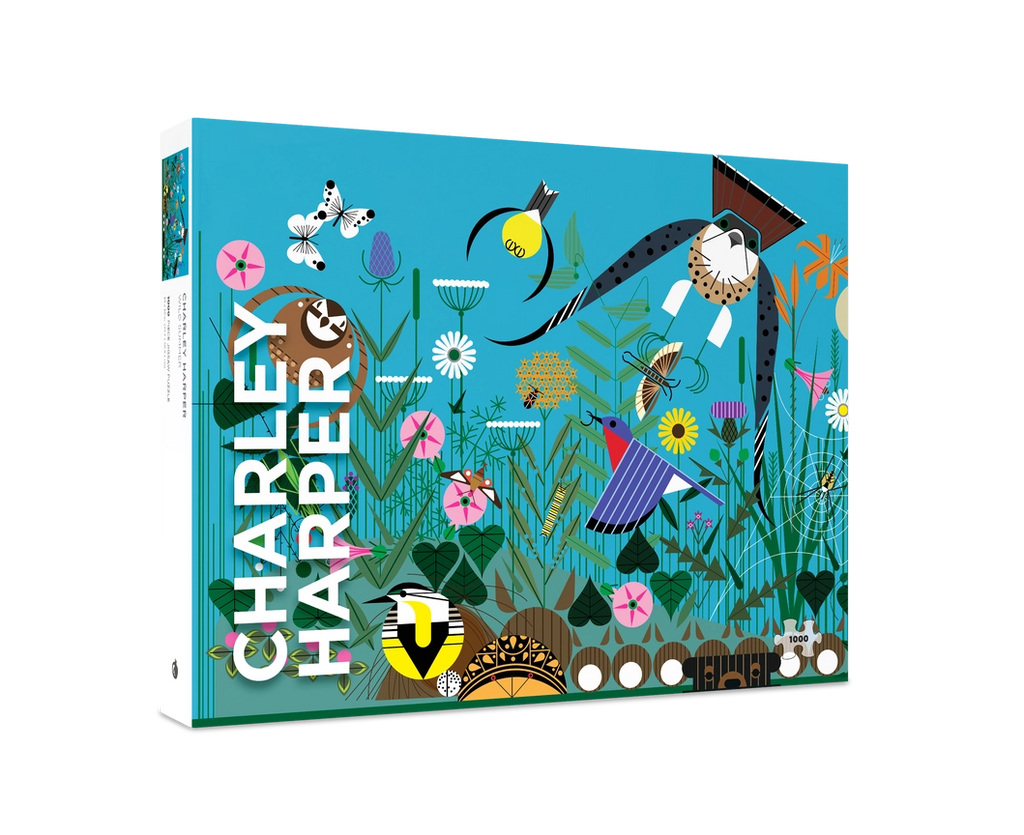 Wild Summer by Charley Harper – 1000 Piece Jigsaw Puzzle (Pomegranate)
