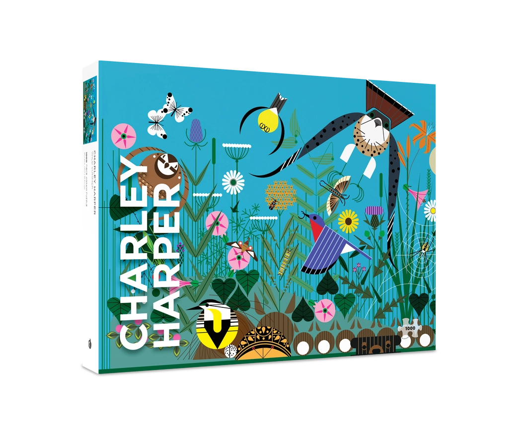 Wild Summer by Charley Harper – 1000 Piece Jigsaw Puzzle (Pomegranate)