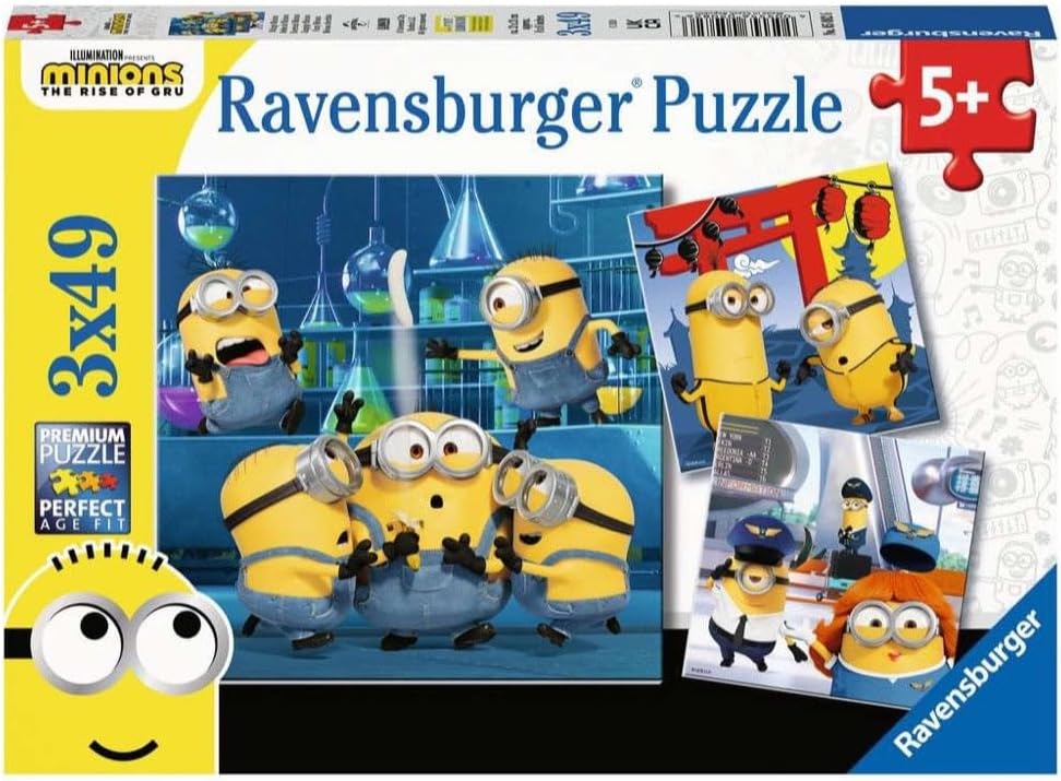 Minions 2 – 3x49 Piece Jigsaw Puzzle (Ravensburger)