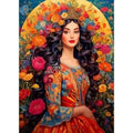 Artwork: Muse in Bloom - 500 Piece Jigsaw Puzzle (Bluebird)