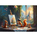 Artwork: The Squirrels' Workshop - 500 Piece Jigsaw Puzzle (Bluebird)