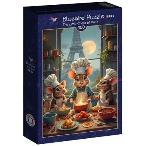 Box, turned left: The Little Chefs of Paris - 300 Piece Jigsaw Puzzle (Bluebird)