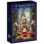 Box, turned left: The Little Chefs of Paris - 300 Piece Jigsaw Puzzle (Bluebird)