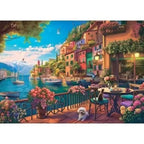 Artwork: Lake Como - 500 Piece Jigsaw Puzzle (Bluebird)