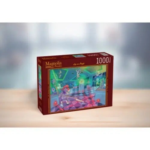 Box, turned right: The Missing Piece - 1000 Piece Jigsaw Puzzle (Magnolia)