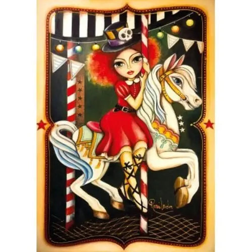 Artwork: Carousel - 1000 Piece Jigsaw Puzzle (Magnolia)