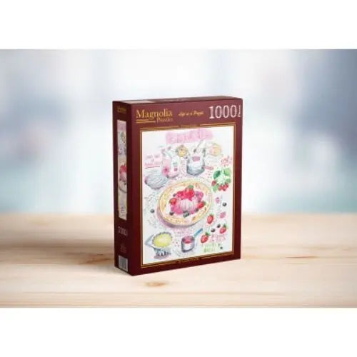 Box, turned right: Panna Cotta - 1000 Piece Jigsaw Puzzle (Magnolia)