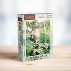 Box, turned right: Jungle Oasis - 1000 Piece Jigsaw Puzzle (Magnolia)