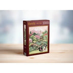 Box, turned right: Tea Garden - 1000 Piece Jigsaw Puzzle (Magnolia)