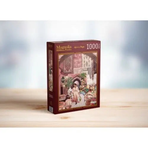Box, turned right: Marrakech - 1000 Piece Jigsaw Puzzle (Magnolia)