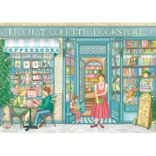 Artwork: Bookstore - 1000 Piece Jigsaw Puzzle (Magnolia)