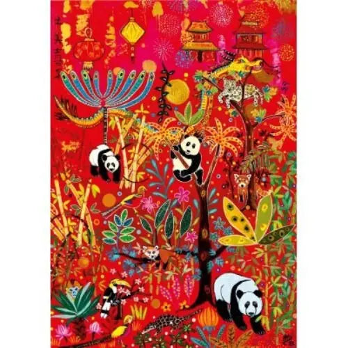 Artwork: Pandas - 1000 Piece Jigsaw Puzzle (Magnolia)