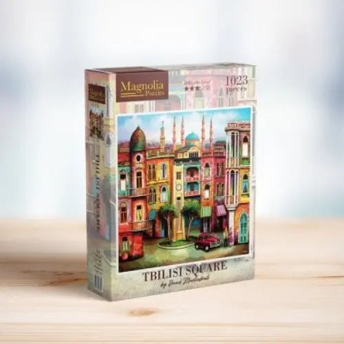 Box, turned right: Tbilisi Square - 1023 Piece Jigsaw Puzzle (Magnolia)