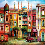 Artwork: Tbilisi Square - 1023 Piece Jigsaw Puzzle (Magnolia)