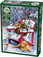 Warm Winter's Day - 1000 Piece Jigsaw Puzzle (Cobble Hill)
